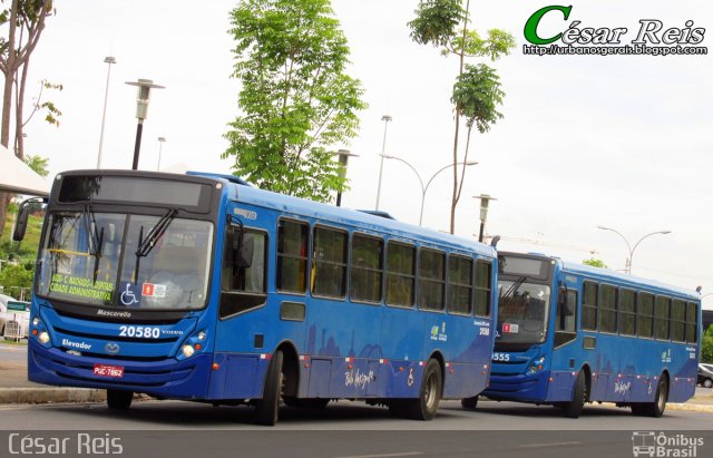 Viação Torres 20580 na cidade de Belo Horizonte, Minas Gerais, Brasil, por César Ônibus. ID da foto: 3314140.