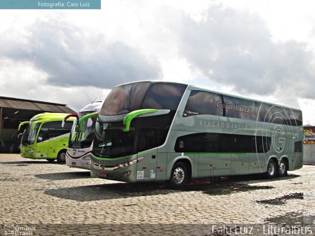 Viação Garcia 7327 na cidade de Santos, São Paulo, Brasil, por Caio Luiz. Número da foto: #3313202.