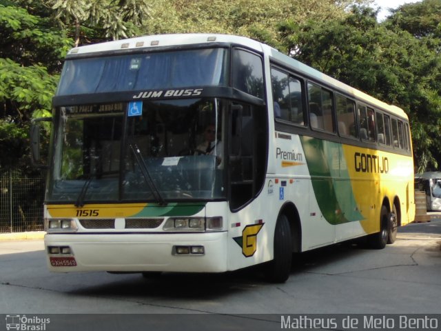 Empresa Gontijo de Transportes 11510 na cidade de São Paulo, São Paulo, Brasil, por Matheus de Melo Bento. ID da foto: 3313315.