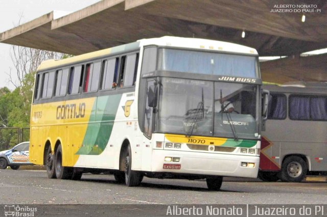 Empresa Gontijo de Transportes 11070 na cidade de Teresina, Piauí, Brasil, por Alberto Andrade. ID da foto: 3313373.