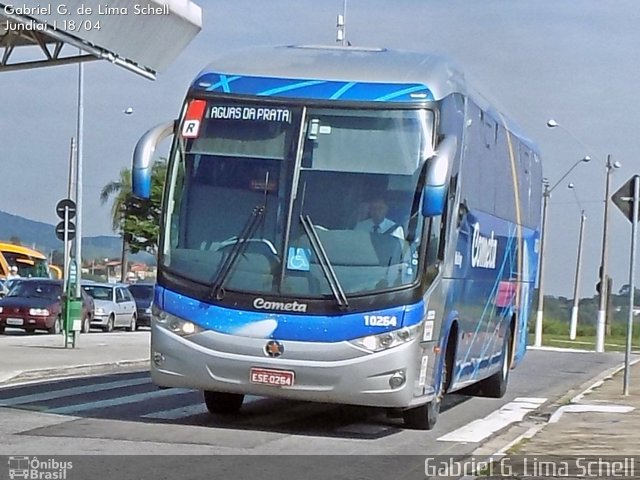 Viação Cometa 10264 na cidade de Jundiaí, São Paulo, Brasil, por Gabriel Giacomin de Lima. Número da foto: #3313273.