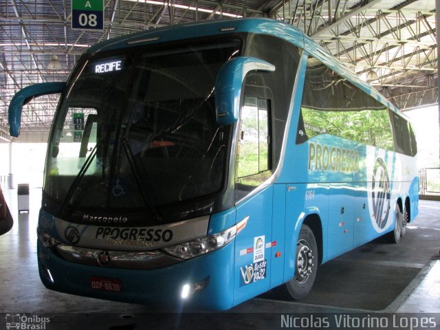 Auto Viação Progresso 6164 na cidade de Recife, Pernambuco, Brasil, por Nícolas Vitorino Lopes. Número da foto: #3313792.