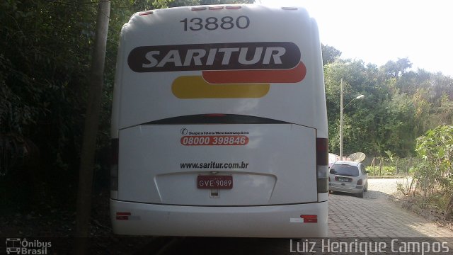 Saritur - Santa Rita Transporte Urbano e Rodoviário 13880 na cidade de Piedade dos Gerais, Minas Gerais, Brasil, por Luiz Henrique Campos. Número da foto: #3313703.