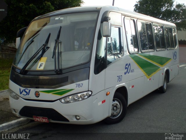 VSI - Viação Santo Ignácio 787 na cidade de São Bernardo do Campo, São Paulo, Brasil, por Luis Nunez. Número da foto: #3313695.