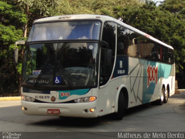 Auto Viação 1001 RJ 108.479 na cidade de São Paulo, São Paulo, Brasil, por Matheus de Melo Bento. Número da foto: #3313257.