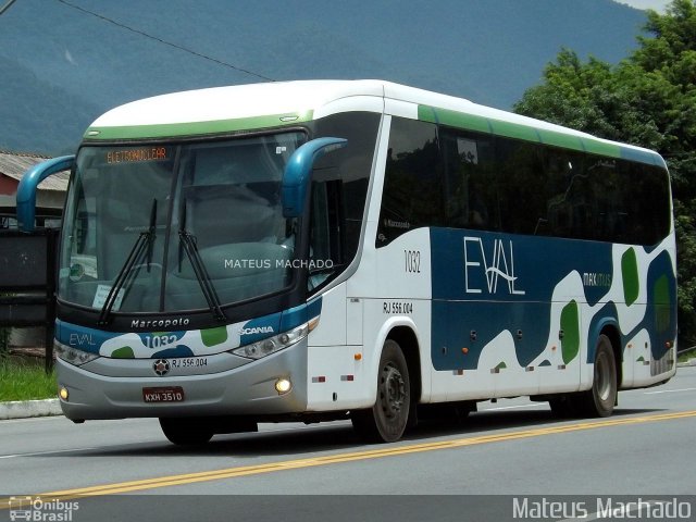 EVAL - Empresa de Viação Angrense 1032 na cidade de Angra dos Reis, Rio de Janeiro, Brasil, por Mateus Machado. ID da foto: 3313666.