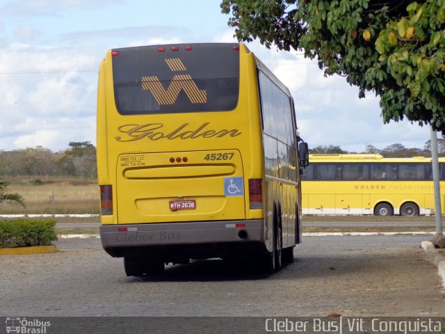 Viação Itapemirim 45267 na cidade de Vitória da Conquista, Bahia, Brasil, por Cleber Bus. Número da foto: #3317315.