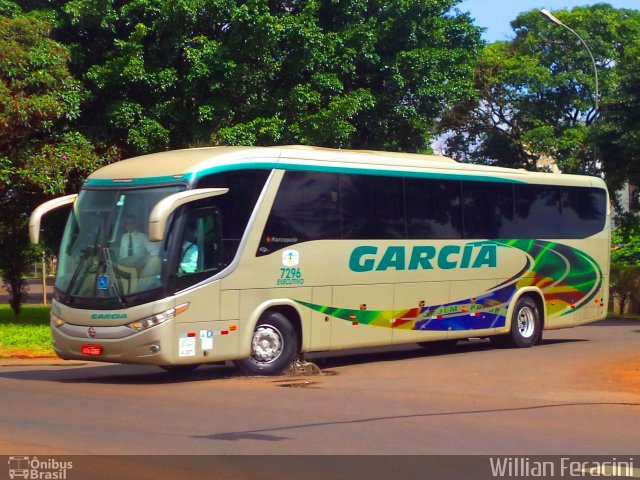 Viação Garcia 7296 na cidade de Arapongas, Paraná, Brasil, por Willian Feracini. Número da foto: #3316541.