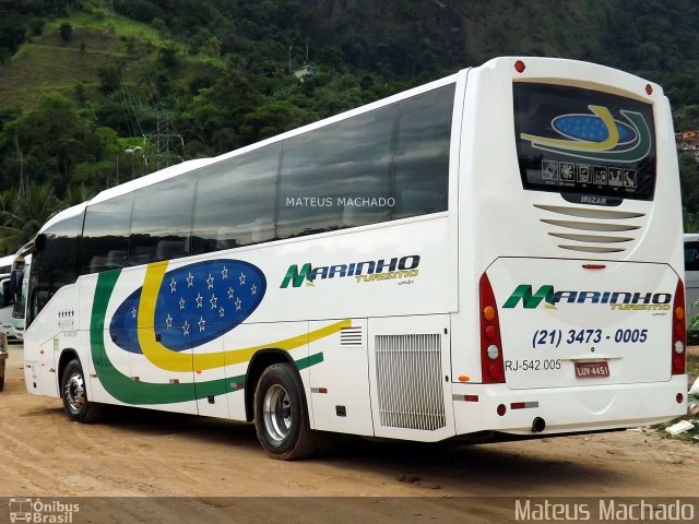 Marinho Transporte e Turismo RJ 542.005 na cidade de Angra dos Reis, Rio de Janeiro, Brasil, por Mateus Machado. Número da foto: #3314714.