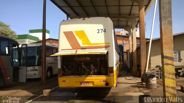 Sulserra Transportes e Turismo 274 na cidade de Ijuí, Rio Grande do Sul, Brasil, por Leandro Melo Valls. ID da foto: 3315417.