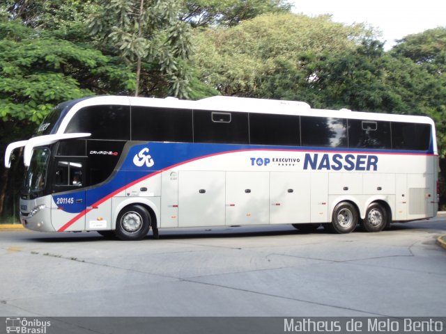 Viação Nasser 201145 na cidade de São Paulo, São Paulo, Brasil, por Matheus de Melo Bento. Número da foto: #3317194.