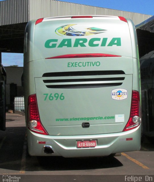 Viação Garcia 7696 na cidade de Cascavel, Paraná, Brasil, por Felipe  Dn. Número da foto: #3316344.