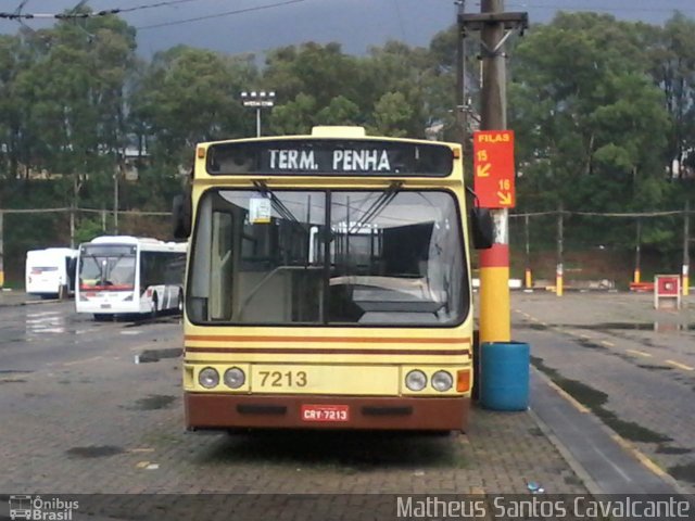 Metra - Sistema Metropolitano de Transporte 7213 na cidade de São Bernardo do Campo, São Paulo, Brasil, por Matheus Santos Cavalcante. Número da foto: #3316504.