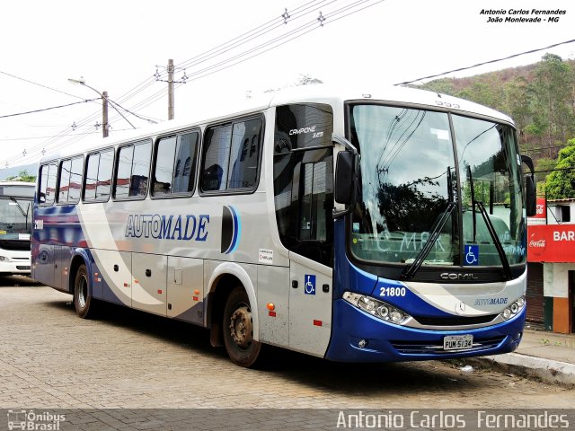 Automade Locação de Veículos 21800 na cidade de João Monlevade, Minas Gerais, Brasil, por Antonio Carlos Fernandes. ID da foto: 3317840.