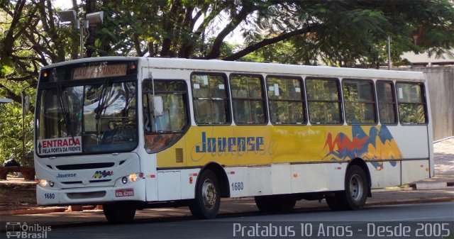 Auto Viação Jauense 1680 na cidade de Jaú, São Paulo, Brasil, por Cristiano Soares da Silva. Número da foto: #3318846.
