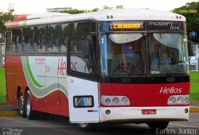 Helios Coletivos e Cargas 374 na cidade de Goiânia, Goiás, Brasil, por Carlos Júnior. Número da foto: #3318938.