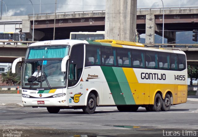 Empresa Gontijo de Transportes 14155 na cidade de Rio de Janeiro, Rio de Janeiro, Brasil, por Lucas Lima. Número da foto: #3318557.