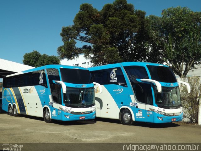 Cattani Sul Transportes e Turismo 11702 na cidade de Pato Branco, Paraná, Brasil, por Rodrigo Augusto  Vignaga. ID da foto: 3318415.