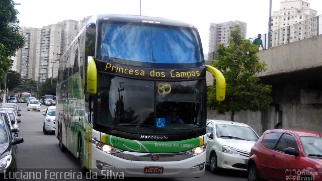 Expresso Princesa dos Campos 6340 na cidade de São Paulo, São Paulo, Brasil, por Luciano Ferreira da Silva. ID da foto: 3319466.