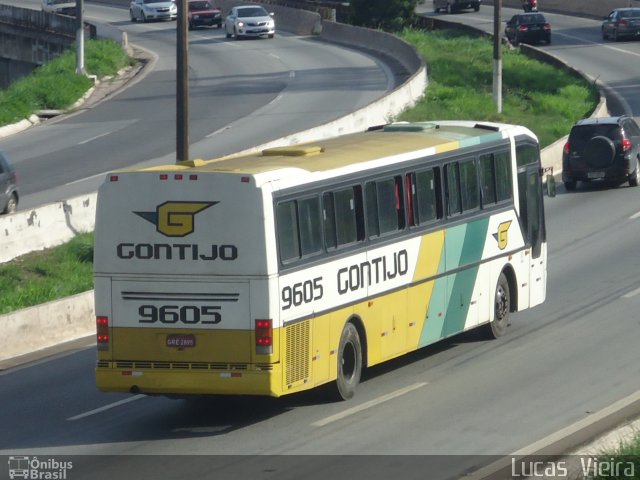 Empresa Gontijo de Transportes 9605 na cidade de Belo Horizonte, Minas Gerais, Brasil, por Lucas Vieira. ID da foto: 3318345.