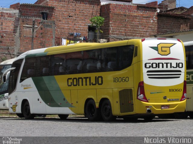 Empresa Gontijo de Transportes 18060 na cidade de Natal, Rio Grande do Norte, Brasil, por Nícolas Vitorino Lopes. Número da foto: #3318036.