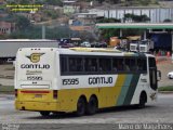 Empresa Gontijo de Transportes 15595 na cidade de João Monlevade, Minas Gerais, Brasil, por Mairo de Magalhães. ID da foto: :id.