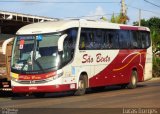 Viação São Bento Ribeirão Preto 12100 na cidade de Araxá, Minas Gerais, Brasil, por Lucas Borges . Número da foto: #:id.
