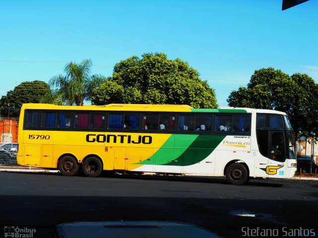 Empresa Gontijo de Transportes 15790 na cidade de Uberaba, Minas Gerais, Brasil, por Stefano  Rodrigues dos Santos. ID da foto: 3320830.