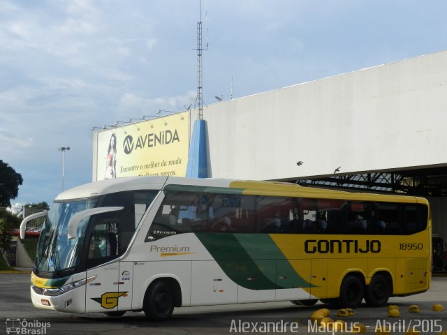 Empresa Gontijo de Transportes 18950 na cidade de Goiânia, Goiás, Brasil, por Alexandre  Magnus. Número da foto: #3321282.