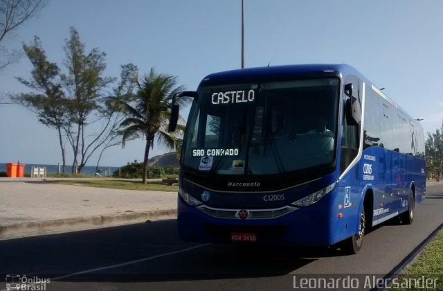 Expresso Recreio C12005 na cidade de Rio de Janeiro, Rio de Janeiro, Brasil, por Leonardo Alecsander. Número da foto: #3319957.