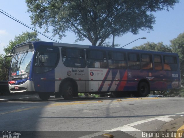Viação Pirajuçara 11.513 na cidade de Taboão da Serra, São Paulo, Brasil, por Bruno Santino. Número da foto: #3320490.