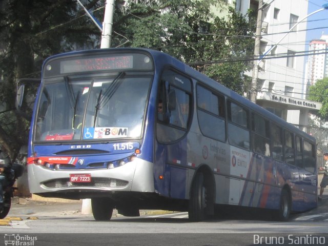 Viação Pirajuçara 11.515 na cidade de Taboão da Serra, São Paulo, Brasil, por Bruno Santino. Número da foto: #3320501.