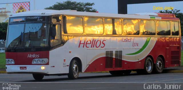 Helios Coletivos e Cargas 374 na cidade de Goiânia, Goiás, Brasil, por Carlos Júnior. Número da foto: #3321605.