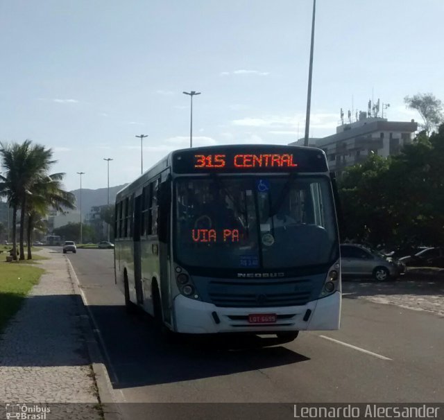 Caprichosa Auto Ônibus C27023 na cidade de Rio de Janeiro, Rio de Janeiro, Brasil, por Leonardo Alecsander. Número da foto: #3319961.