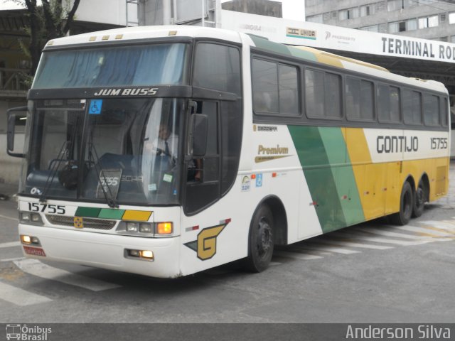 Empresa Gontijo de Transportes 15755 na cidade de Ipatinga, Minas Gerais, Brasil, por Anderson Silva. ID da foto: 3320218.