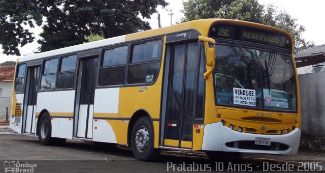 Ônibus Particulares CYR-7741 na cidade de Garça, São Paulo, Brasil, por Cristiano Soares da Silva. ID da foto: 3320547.