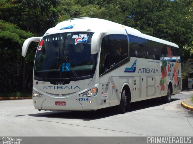 Viação Atibaia São Paulo 1714 na cidade de São Paulo, São Paulo, Brasil, por Alexandre Rodrigo. Número da foto: #3319993.