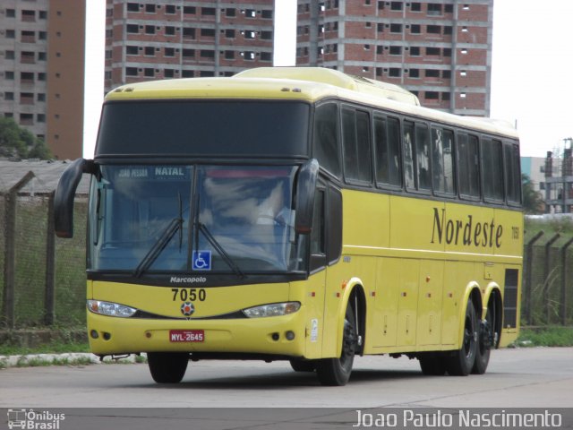 Viação Nordeste 7050 na cidade de Natal, Rio Grande do Norte, Brasil, por Joao Paulo Nascimento Silva. Número da foto: #3319963.
