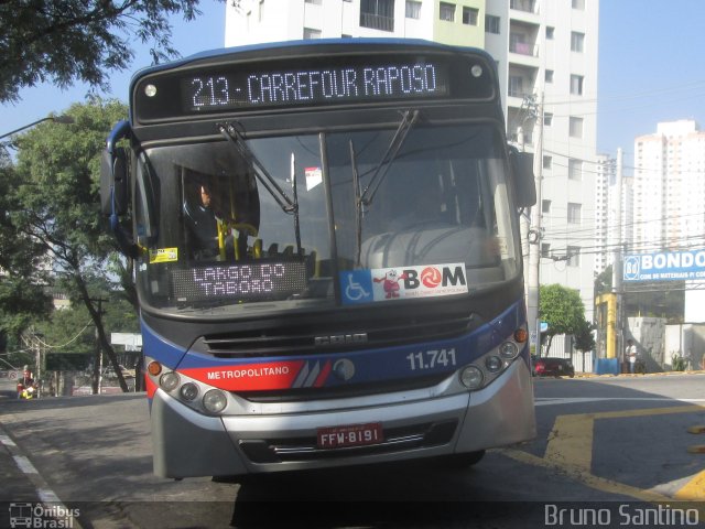 Viação Pirajuçara 11.741 na cidade de Taboão da Serra, São Paulo, Brasil, por Bruno Santino. Número da foto: #3320482.