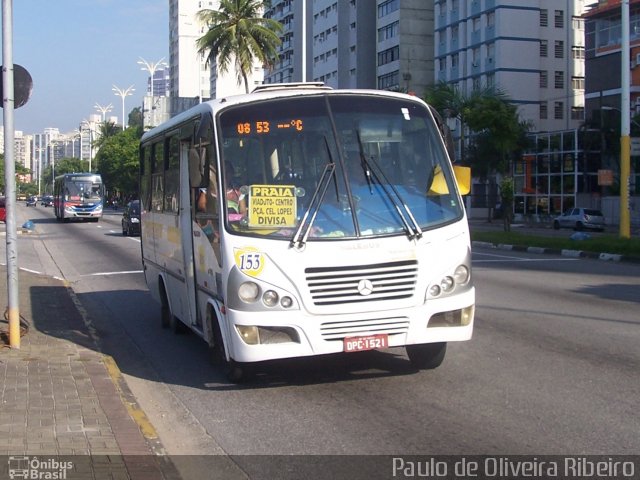 Transporte Alternativo de São Vicente 153 na cidade de São Vicente, São Paulo, Brasil, por Paulo de Oliveira Ribeiro. ID da foto: 3320511.