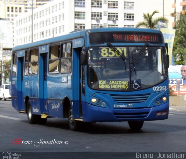 Belo Horizonte Transporte Urbano > Viação Real 02251 na cidade de Belo Horizonte, Minas Gerais, Brasil, por Breno  Jonathan. ID da foto: 3321165.