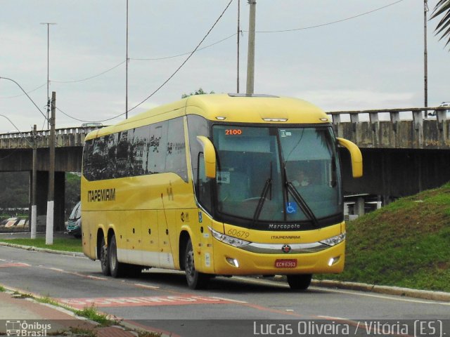 Viação Itapemirim 60679 na cidade de Vitória, Espírito Santo, Brasil, por Lucas Oliveira. ID da foto: 3320588.