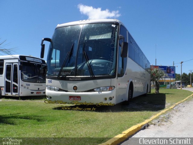 Atlântico Sul Transportes e Viagens 190 na cidade de Rio Grande, Rio Grande do Sul, Brasil, por Cleverton Schmitt. ID da foto: 3258301.