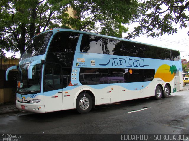 Transportadora Turística Natal 2000 na cidade de São Paulo, São Paulo, Brasil, por EDUARDO - SOROCABUS. ID da foto: 3258488.