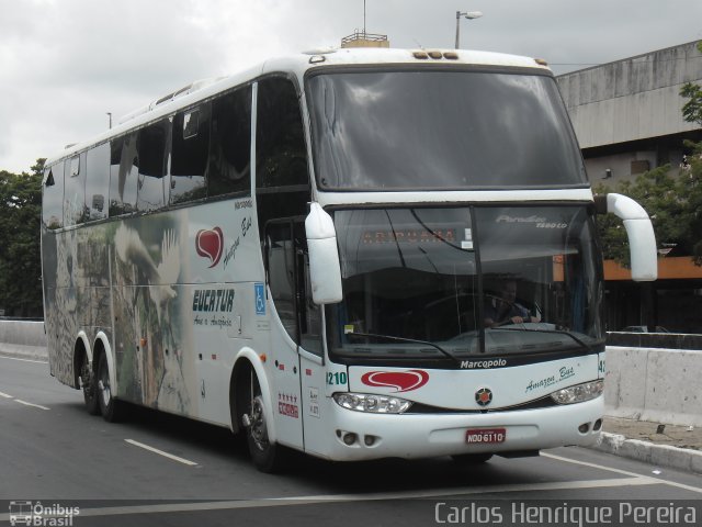 Eucatur - Empresa União Cascavel de Transportes e Turismo 4210 na cidade de Belo Horizonte, Minas Gerais, Brasil, por Carlos Henrique Pereira. Número da foto: #3258602.