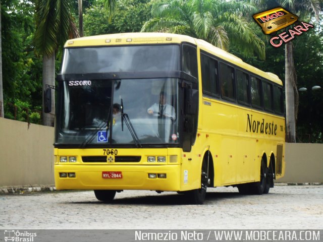 Viação Nordeste 7060 na cidade de Fortaleza, Ceará, Brasil, por Nemezio Lemos Neto. Número da foto: #3257574.