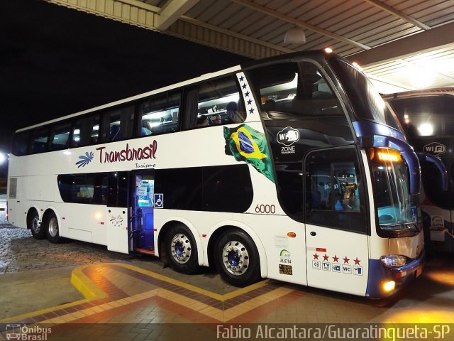 Transbrasil Turismo 6000 na cidade de Guaratinguetá, São Paulo, Brasil, por Fabio Alcantara. Número da foto: #3257994.