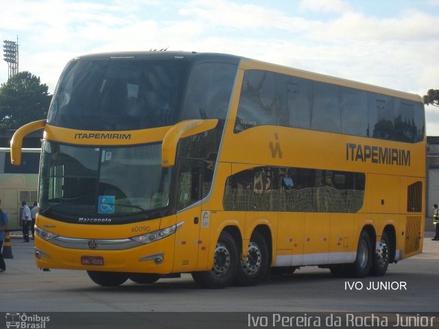 Viação Itapemirim 60090 na cidade de Curitiba, Paraná, Brasil, por Ivo Pereira da Rocha Junior. ID da foto: 3258896.