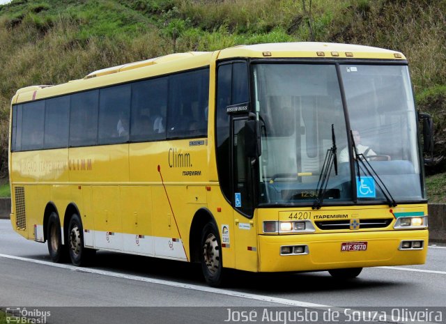 Viação Itapemirim 44201 na cidade de Barra Mansa, Rio de Janeiro, Brasil, por José Augusto de Souza Oliveira. Número da foto: #3256649.
