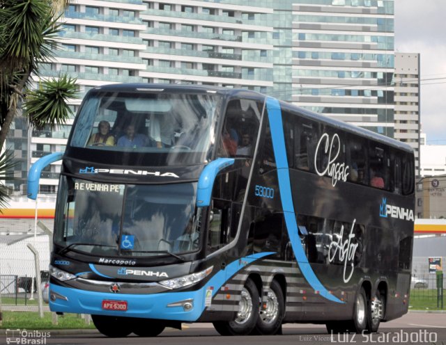 Empresa de Ônibus Nossa Senhora da Penha 53000 na cidade de Curitiba, Paraná, Brasil, por Luiz Scarabotto . Número da foto: #3257908.